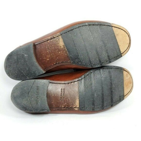 Nunn Bush Kiltie Tassel Loafers Men's Size 9.5 Brown Leather Dress Shoes - Picture 8 of 8